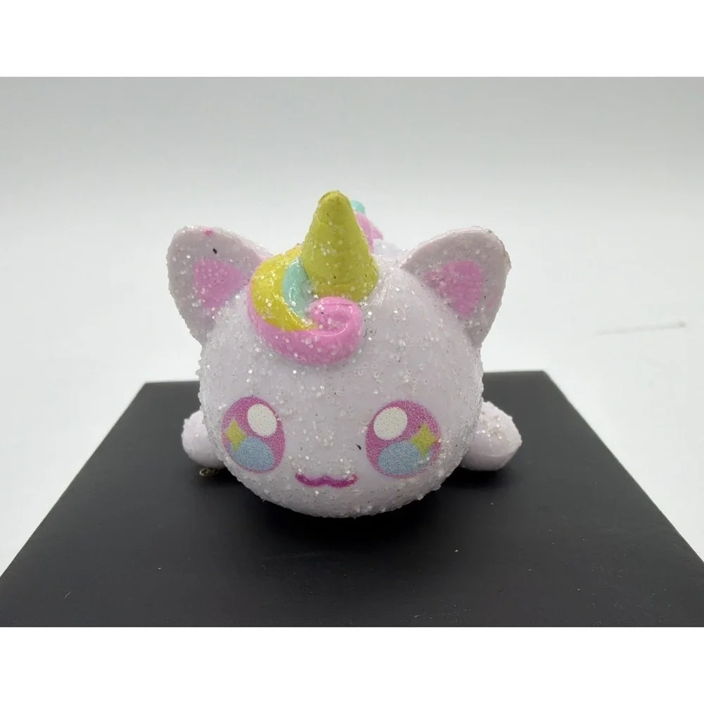 Rare Aphmau MeeMeows Glitter Unicorn Figure Collectible Cat Toy